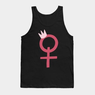 queen of feminist - queen of super girl - queen of girl Tank Top